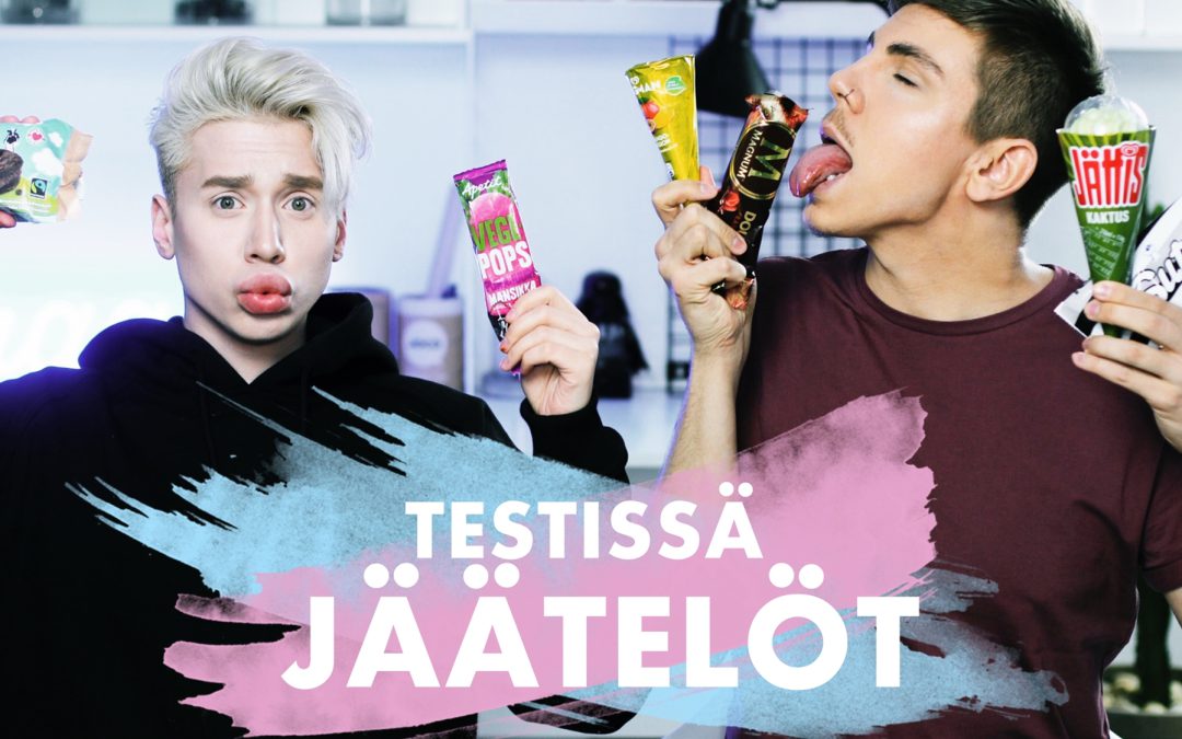 VIDEO: TESTISSÄ 10 UUTUUS JÄÄTELÖÄ / 2017