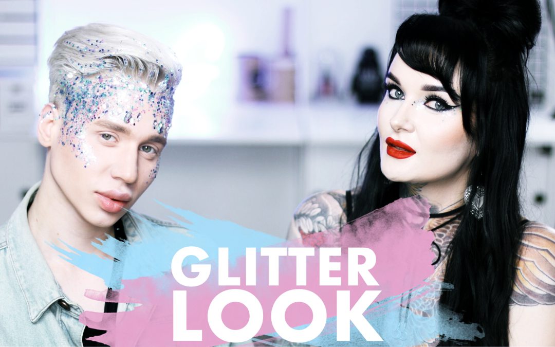 VIDEO: GLITTER-MEIKKI FESTAREILLE / IDA EKMAN