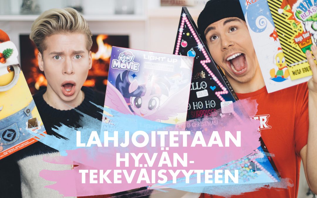 VIDEO: TESTISSÄ JOULUKALENTERIT 2017 / JOULUKALENTERI TULEE
